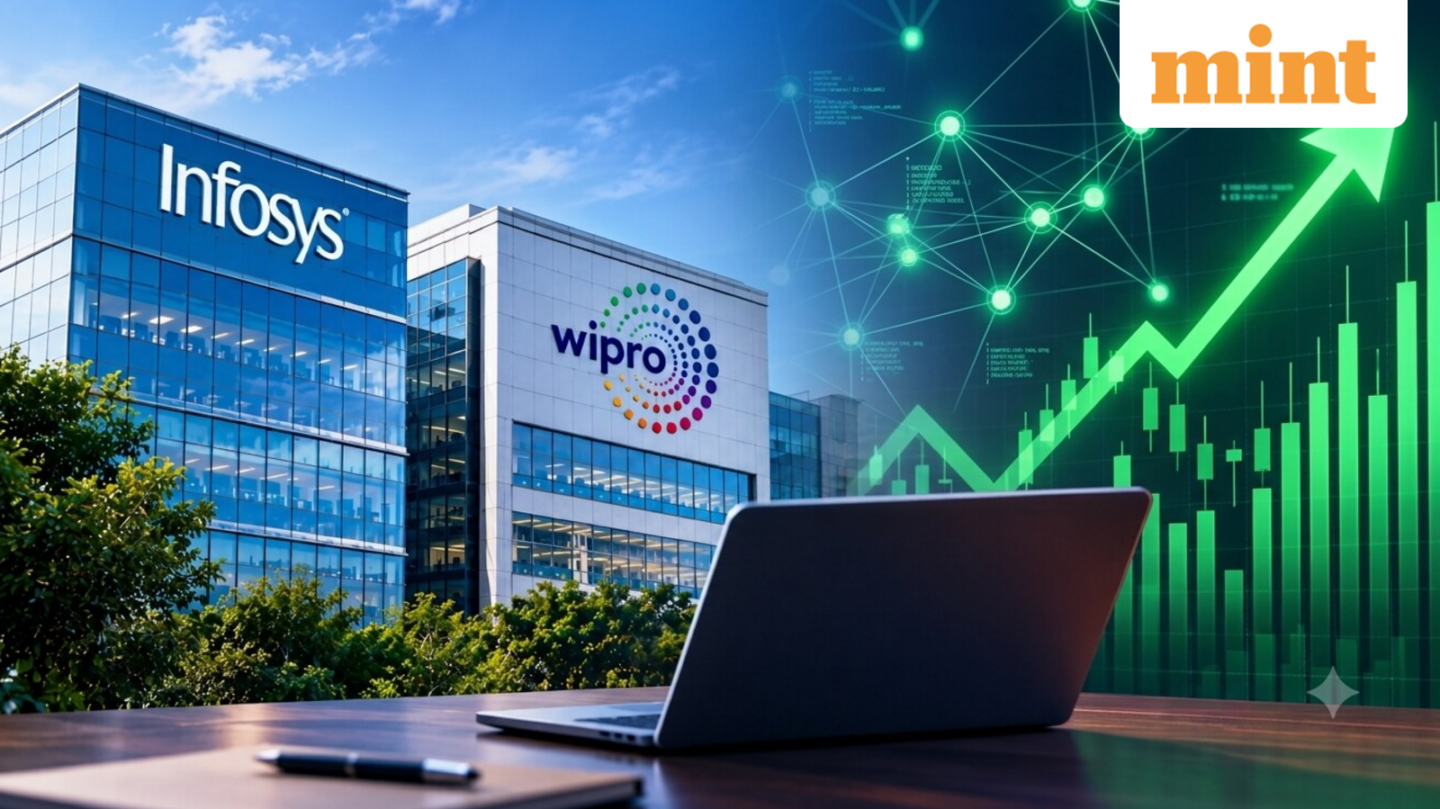 Infosys, Wipro ADRs jump up to 10% after Accenture Q4 results beat Wall Street estimates