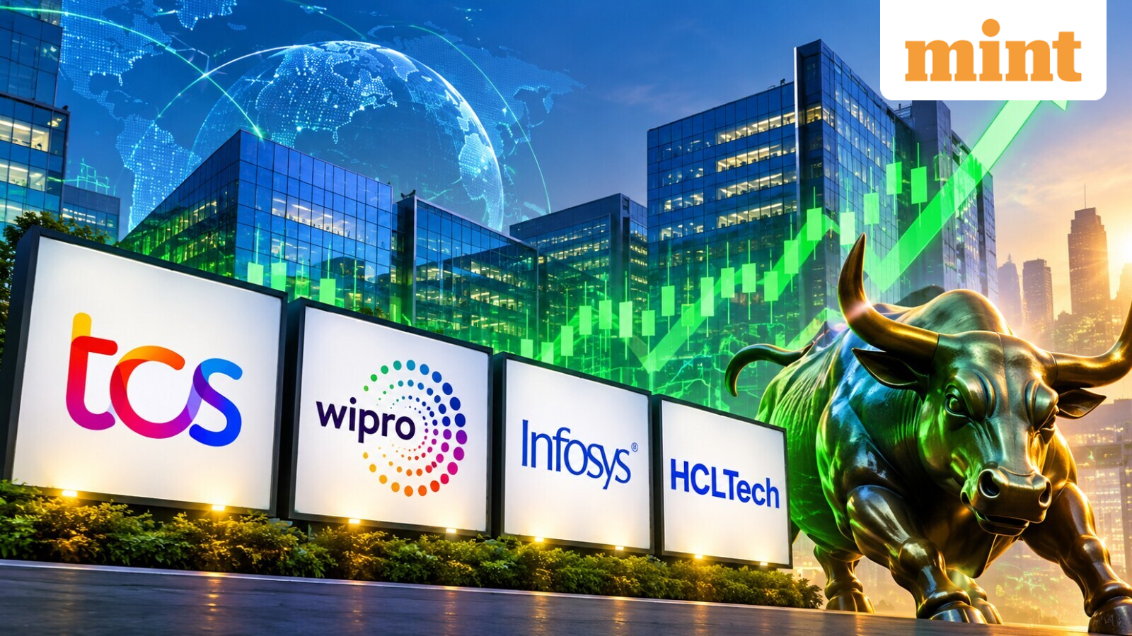 TCS, Wipro, Infosys, HCL Tech: Why experts see IT stocks' price jump on Monday — What's giving the boost?