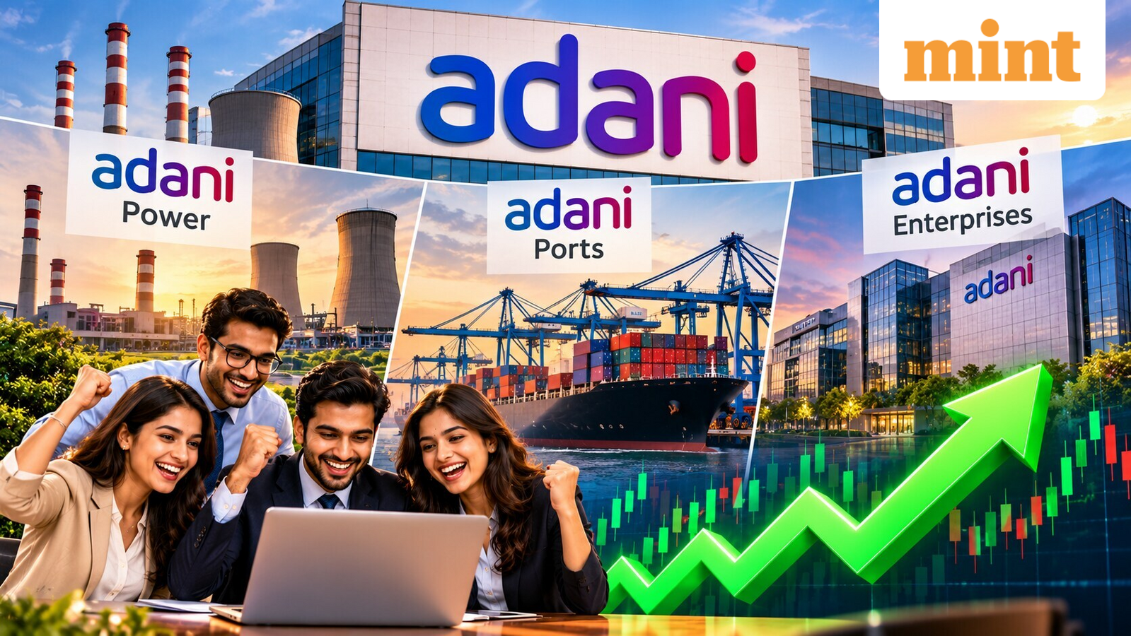 Best Adani stock to buy after Q2 results 2026? Adani Power vs Adani Ports vs Adani Enterprises — Experts' views, targets