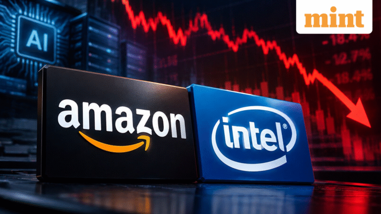 Amazon, Intel shares crash up to 25% in premarket trade as AI spending concerns trigger tech sell-off - What's next?