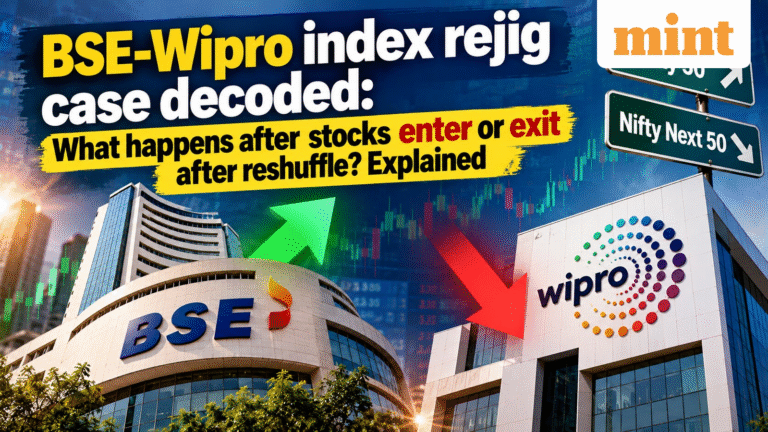 BSE-Wipro index rejig case decoded: What happens after stocks enter or exit post reshuffle? Explained