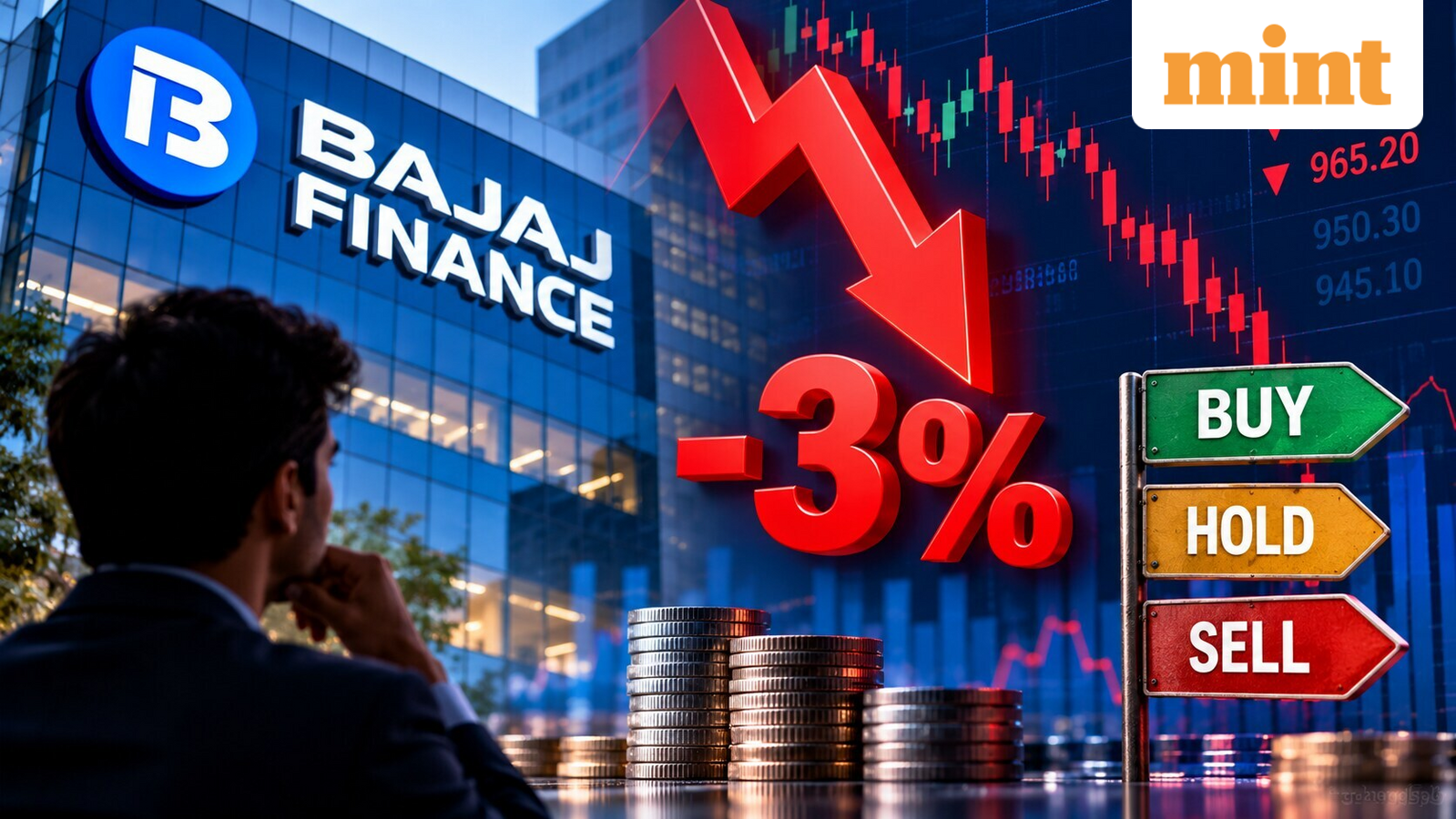 Why Bajaj Finance shares fell 3% after Q2 results 2026 | Should you buy, sell or hold? What experts suggest to investors