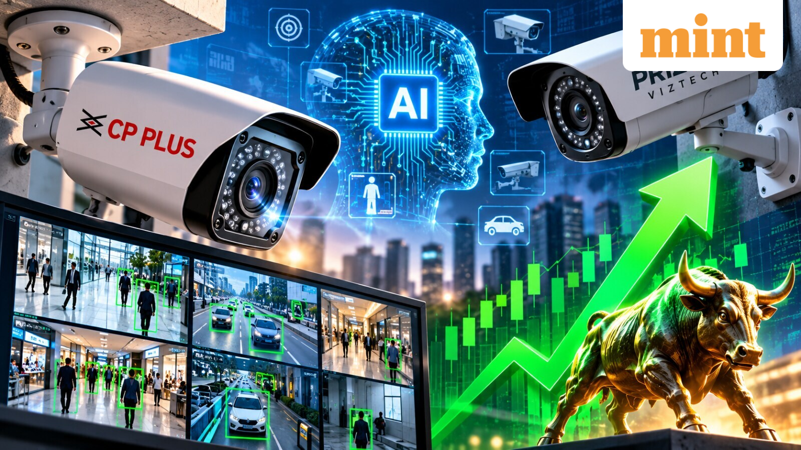 How AI is impacting CCTV Stocks: Upper circuit — Check CP Plus brand Aditya Infotech, Prizor Viztech one-year returns