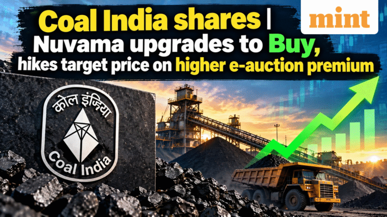 Coal India shares | Nuvama upgrades to Buy, hikes target price on higher e-auction premium