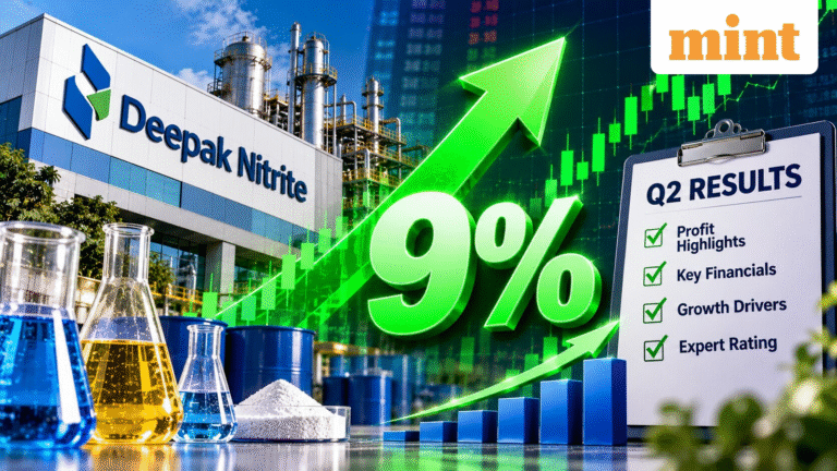 Why Deepak Nitrite share price jumped 9% after Q2 results - Profit and other highlights | Check rating, stock returns