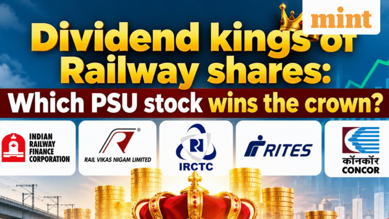 Dividend kings of Railway shares: IRFC vs RVNL vs IRCTC vs RITES vs CONCOR - Which PSU stock wins the crown?