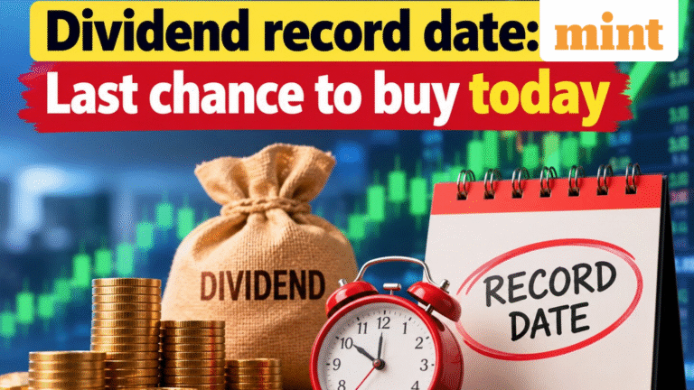 Dividend record date: Last chance to buy today to qualify, Elecon, ICICI Prudential AMC, MRPL - Who pays max amount?