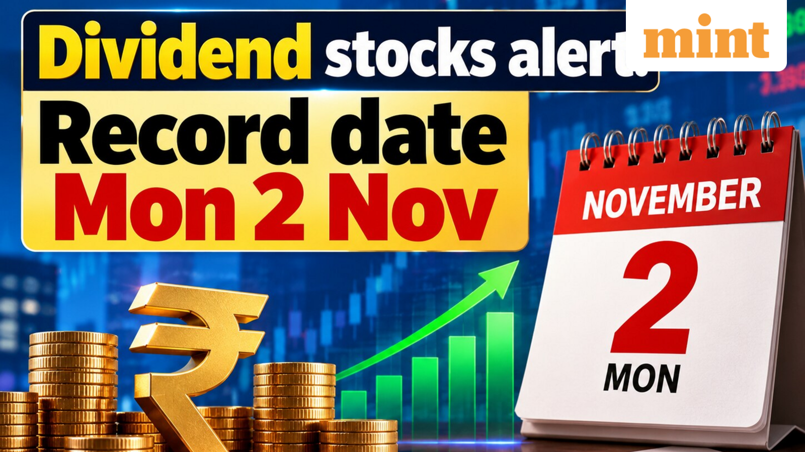 Dividend stocks alert: Record date Mon 2 Nov: Colgate Palmolive vs Pitti Engineering vs Route Mobile vs Tanla Platforms