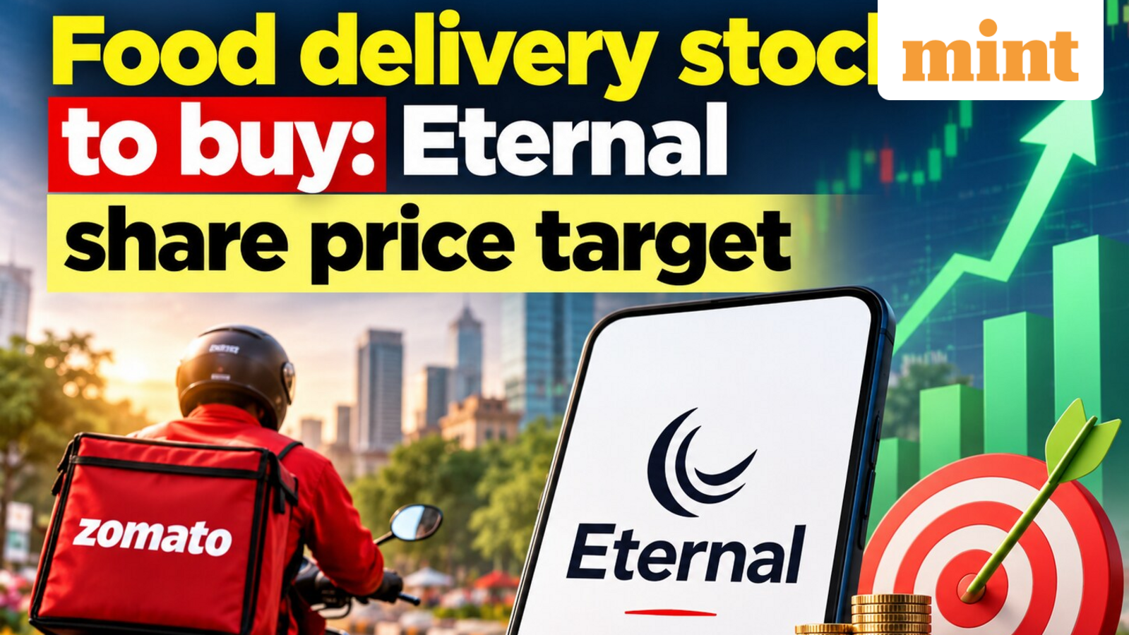 Food delivery stock to buy: Eternal shares - 36% returns in 6 months by Zomato parent | 22% more upside ahead?