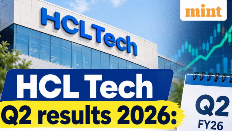 HCL Tech Q2 results 2026: Announcement date and time, earnings schedule, dividend yield, history, stock report