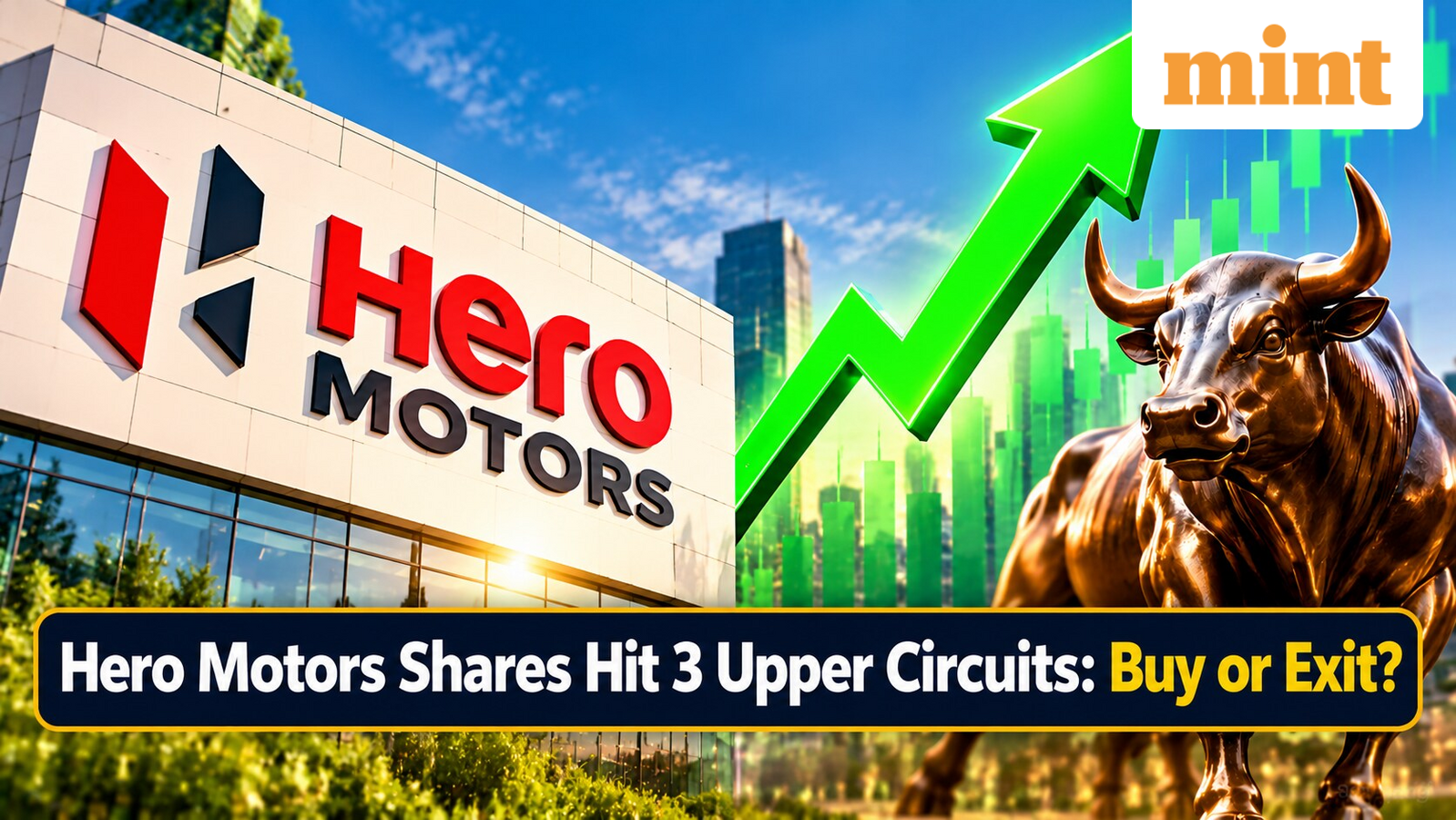 Hero Motors shares: 3 back-to-back upper circuits! Stock jumps 46% from IPO issue price - Should you buy?