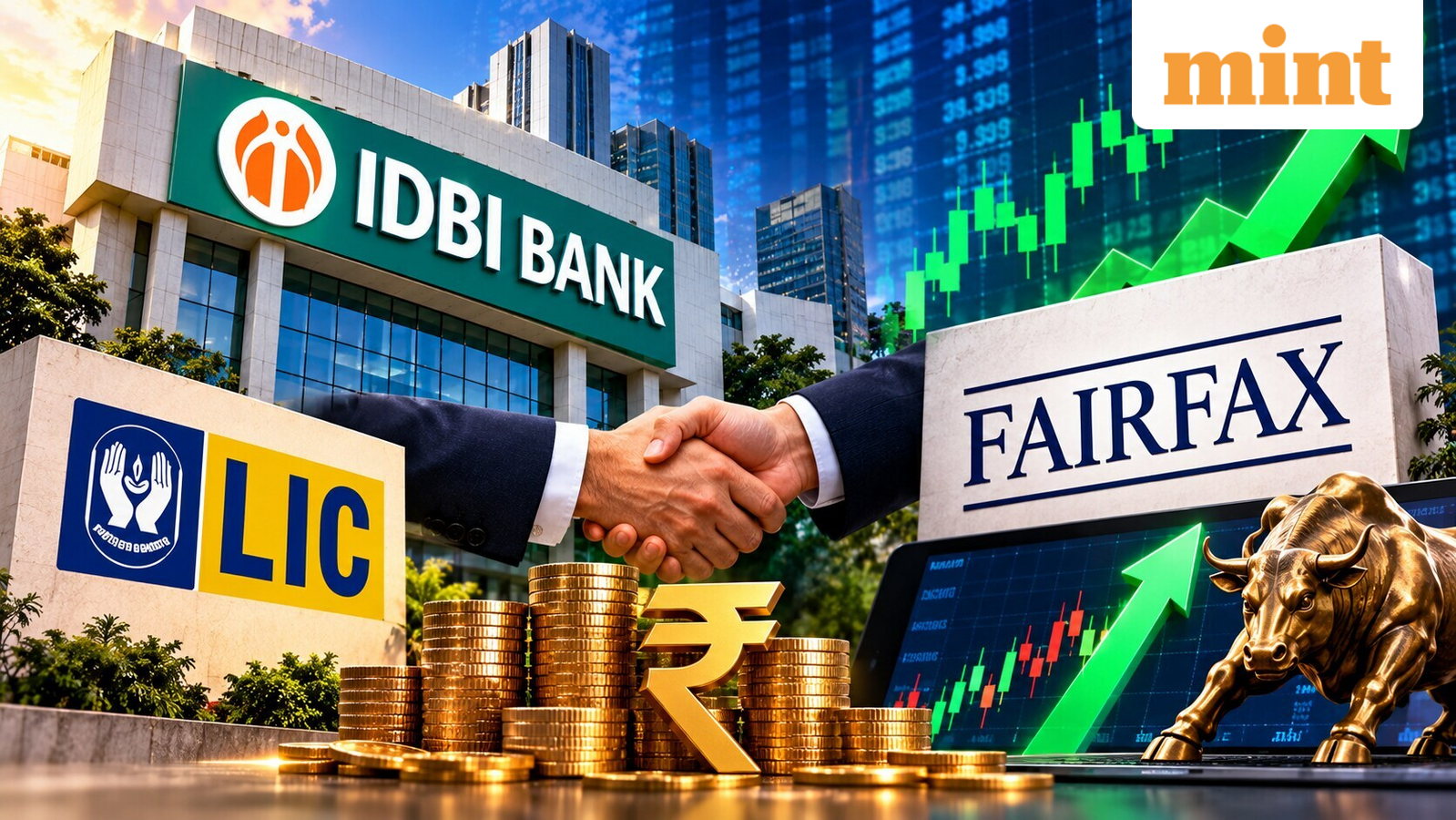 IDBI Bank stake sale: How  ₹52,877 crore Fairfax deal will impact LIC, IDBI share price today?
