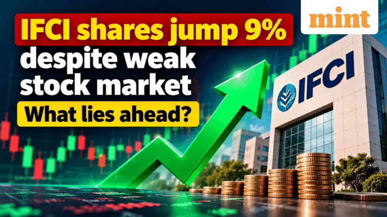IFCI shares jump 9% despite weak stock market | What lies ahead?