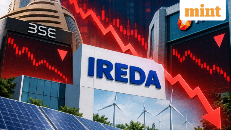 IREDA share price falls from  ₹310 to  ₹111 | Govt decision on top management; what exchange filing said