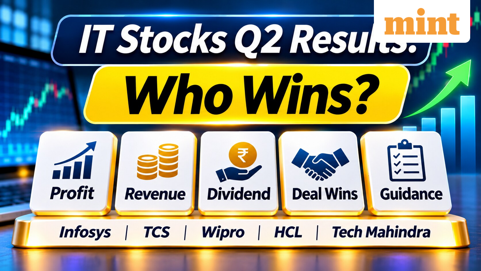IT stocks Q2 results analysis: Infosys vs TCS vs Wipro vs HCL vs TechM: Who wins profit, revenue, dividend, AI race?