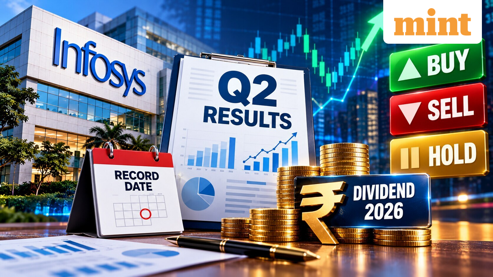 Infosys Q2 results, dividend 2026 amount, record date announcement today: Time, preview; buy, sell, hold amid earnings?