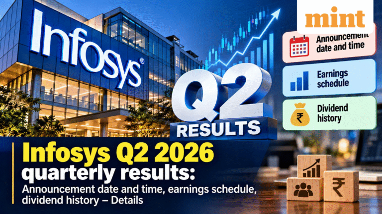 Infosys Q2 2026 quarterly results: Announcement date and time, earnings schedule, dividend history - Details
