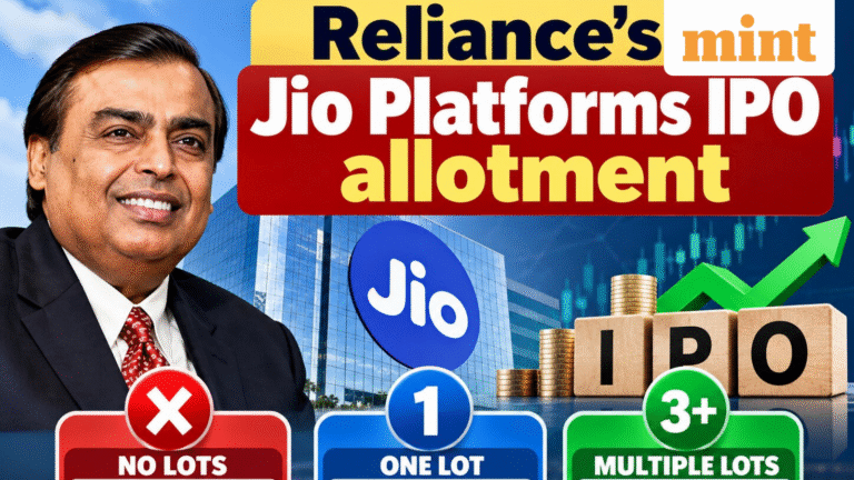 Reliance’s Jio Platforms IPO allotment on Mon, Oct 26: What happens to your money if you get none, one or many lots?