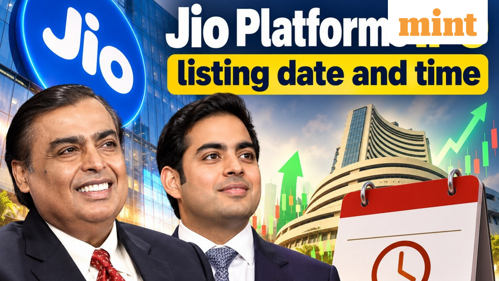 Jio Platforms IPO listing date and time, share price prediction, expected money gains basis GMP, expected m-cap; Details