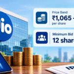 Jio Platforms IPO: Price band fixed at  ₹1,065– ₹1,119 per share; minimum bid lot set at 12 shares