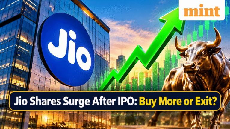 Reliance Jio Platforms shares: After 26.68% IPO debut gains, jump 5% more - What should investors do? Buy more or exit?