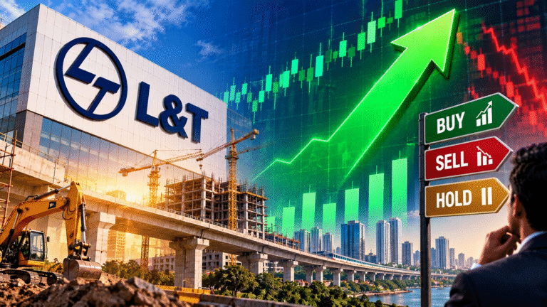 L&amp;T share price jumps 6% after strong Q2 results 2026 | Should you buy, sell or hold? Check target, stop loss