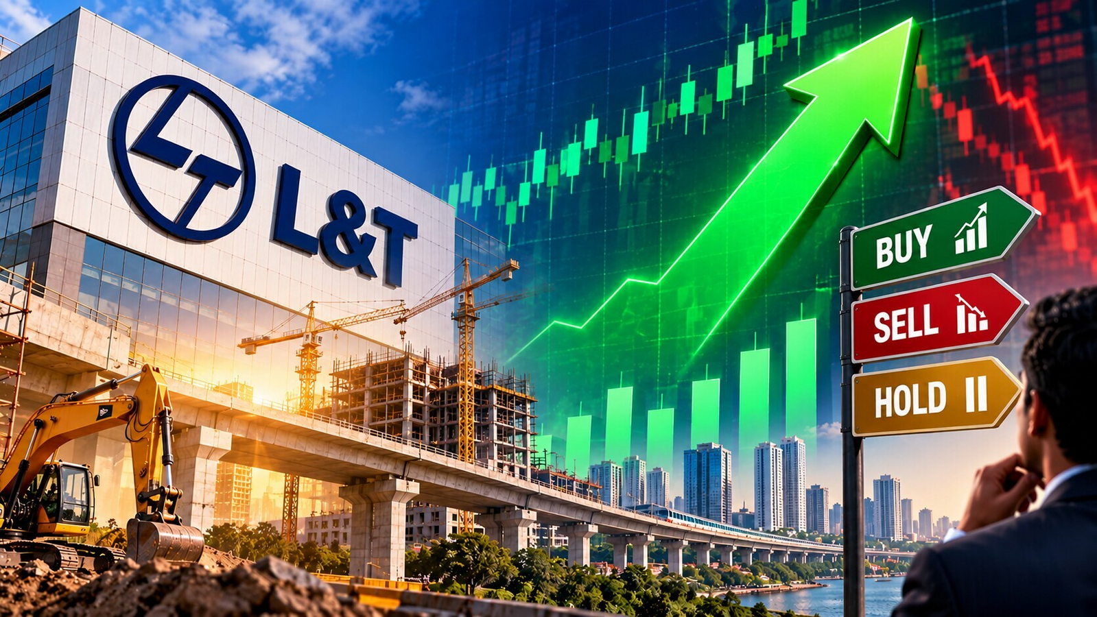 L&amp;T share price jumps 6% after strong Q2 results 2026 | Should you buy, sell or hold? Check target, stop loss