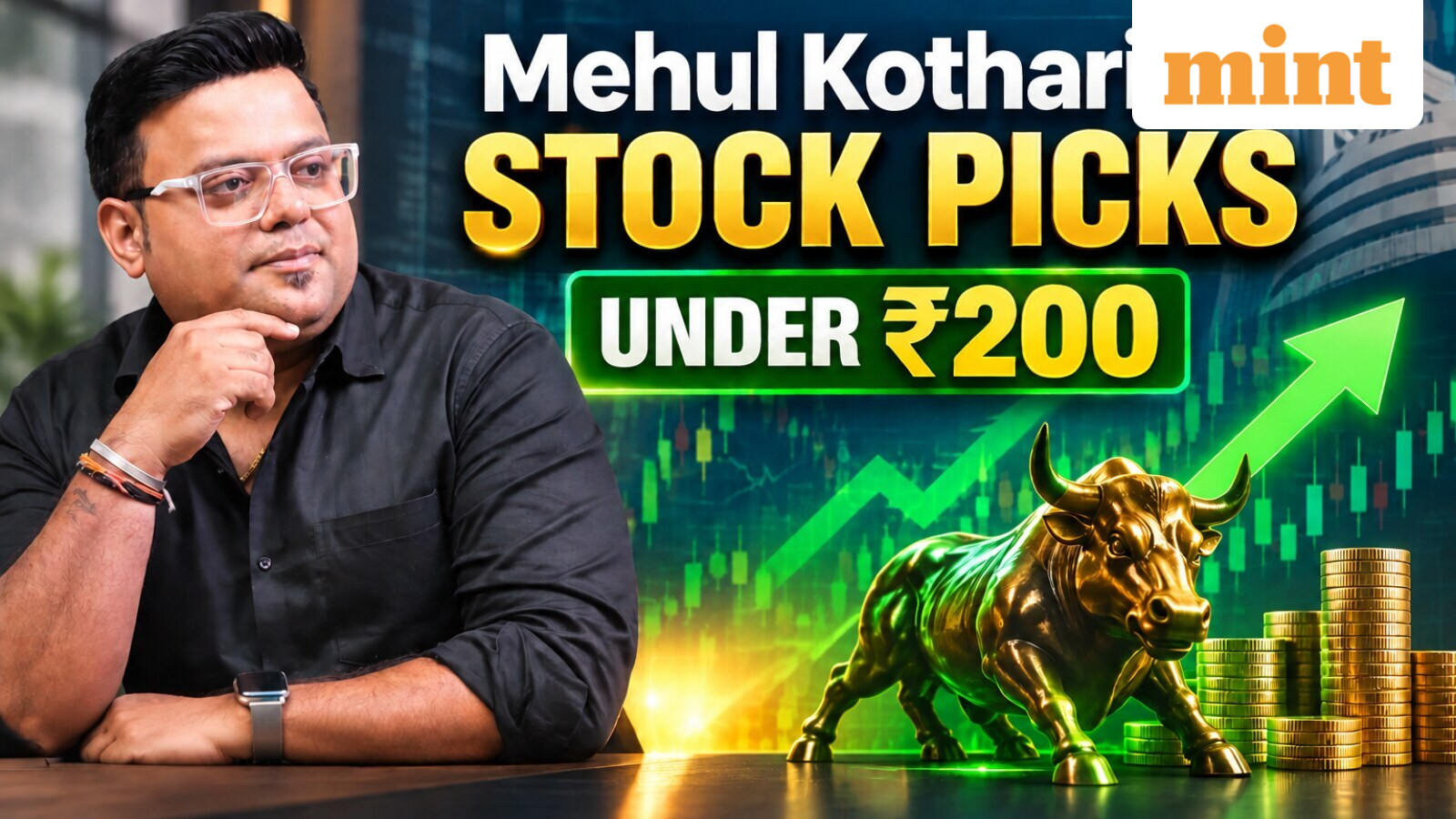 Top 3 stocks to buy under  ₹200: IDBI Bank, IGL, CESC by Mehul Kothari of Anand Rathi | Target, stop-loss, market view