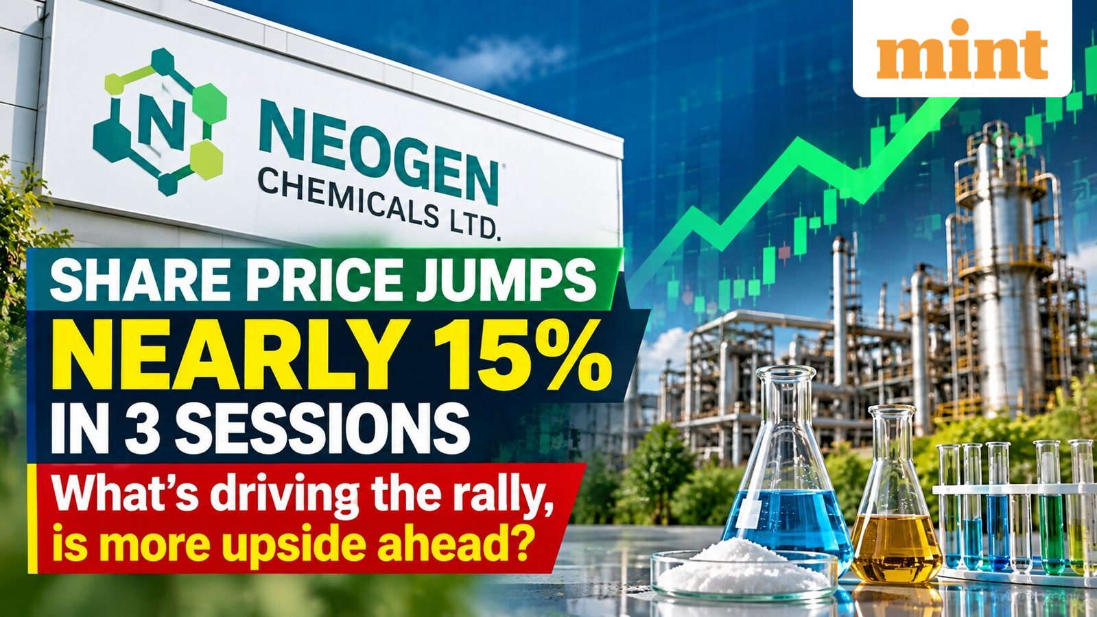 Neogen Chemicals share price jumps nearly 15% in 3 sessions | What's driving the rally, is more upside ahead?
