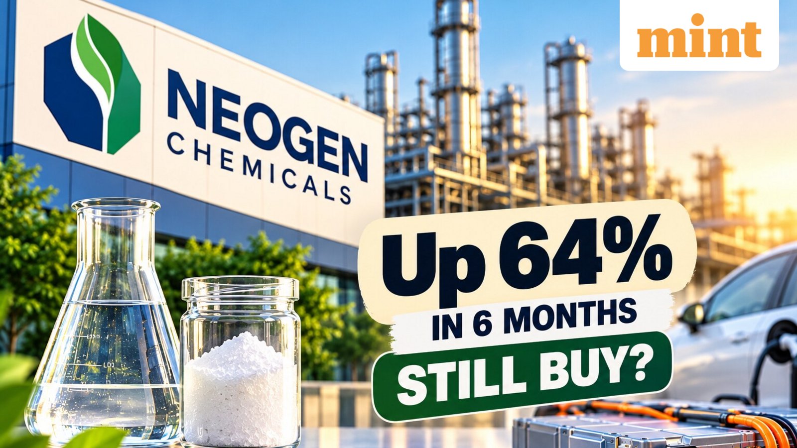 Up 64% in 6 months already; should you still buy Neogen Chemicals? Antique sees 23% upside potential - Check target