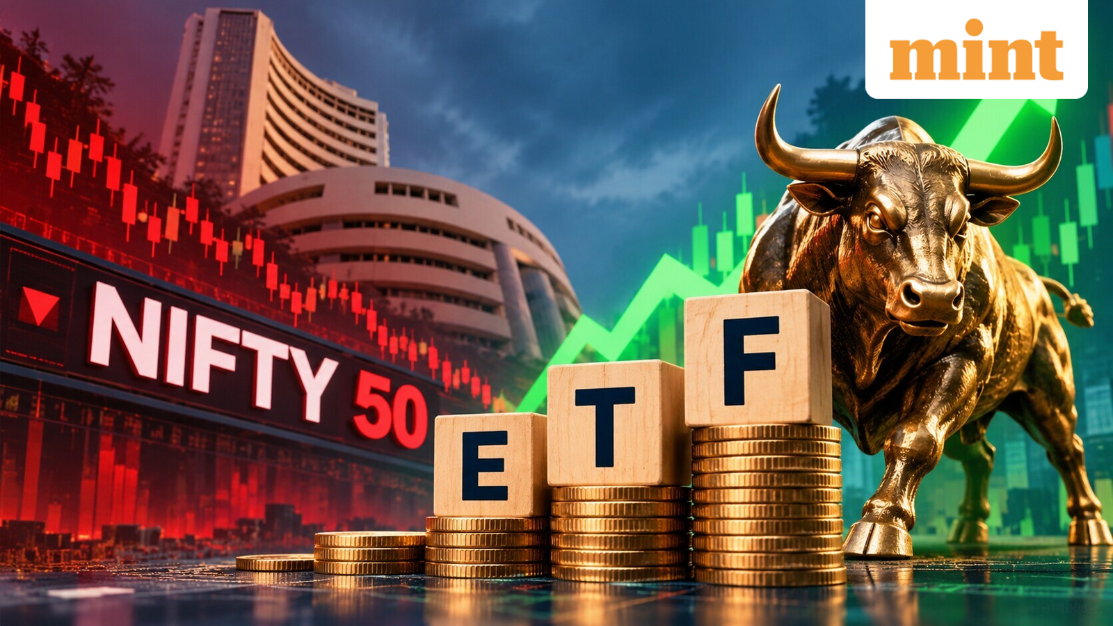 Nifty 50 at 18-month low, Sensex at 32-month low; experts recommend these large-cap ETFs for up to 18% gain in 6 months