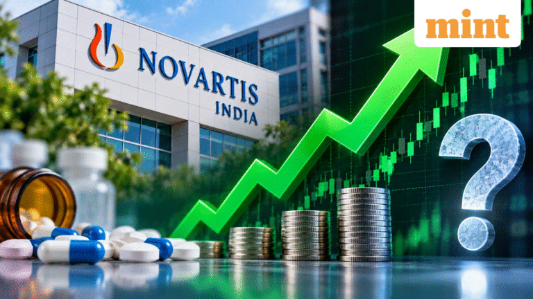 Novartis India share price jumps 10% | What lies ahead for the stock? | Stock Market News