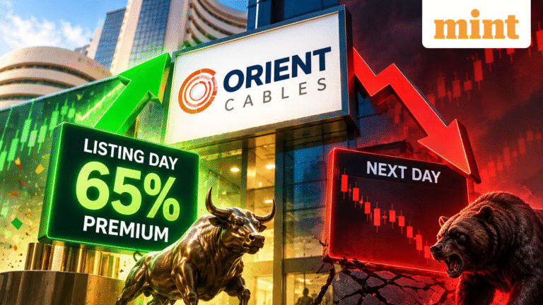 Orient Cables: IPO listed at 65% premium, but share price crashed the very next day - What's behind the lower circuit? | Stock Market News
