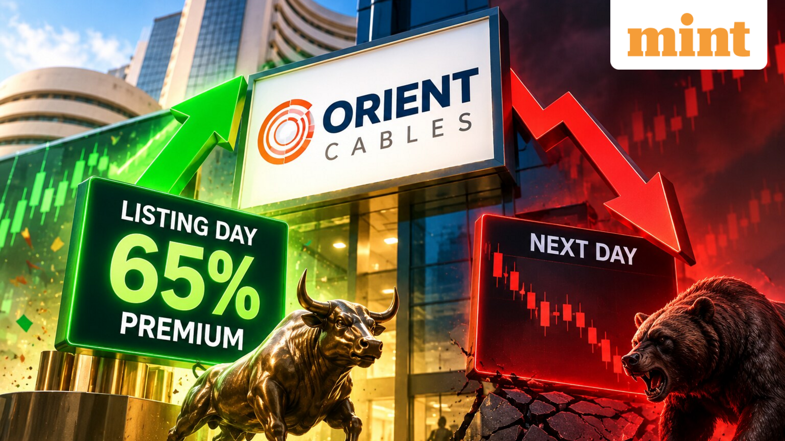 Orient Cables: IPO listed at 65% premium, but share price crashed the very next day - What's behind the lower circuit? | Stock Market News