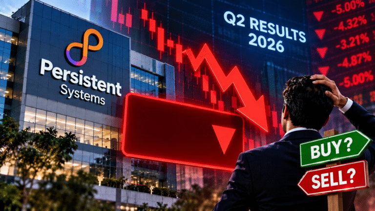 Persistent Systems share price tumbles 5% after Q2 results 2026 | What should investors do? Check target price, rating