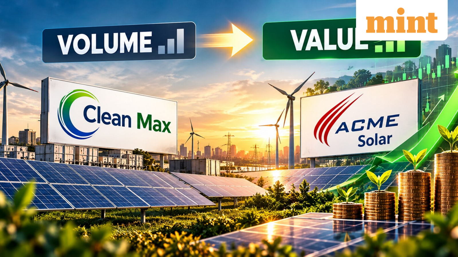 Power demand cycle shifting to value; Anand Rathi suggests what investors should do with Clean Max and ACME Solar shares