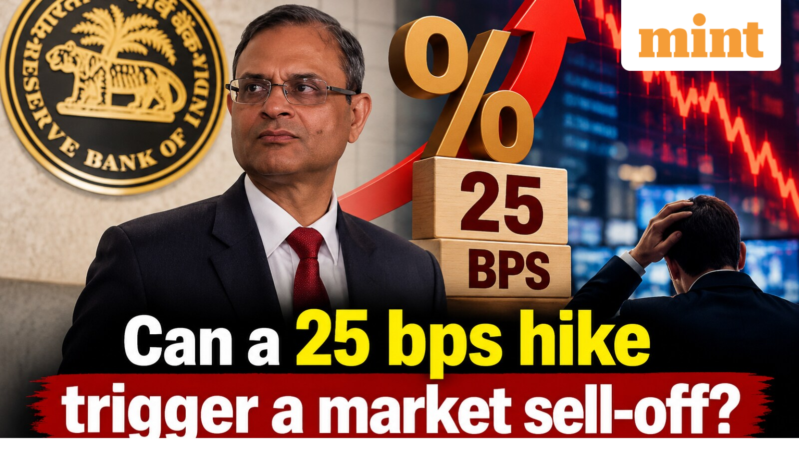 RBI MPC interest rate decision in focus: Can a 25 bps hike trigger a market sell-off?