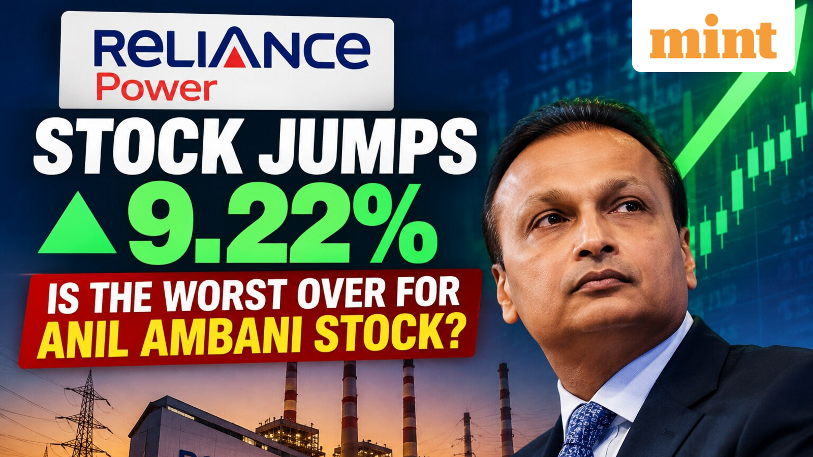 Reliance Power shares on fire! Anil Ambani’s stock jumps 9.22%, but remains down 59% in a year - should you buy?