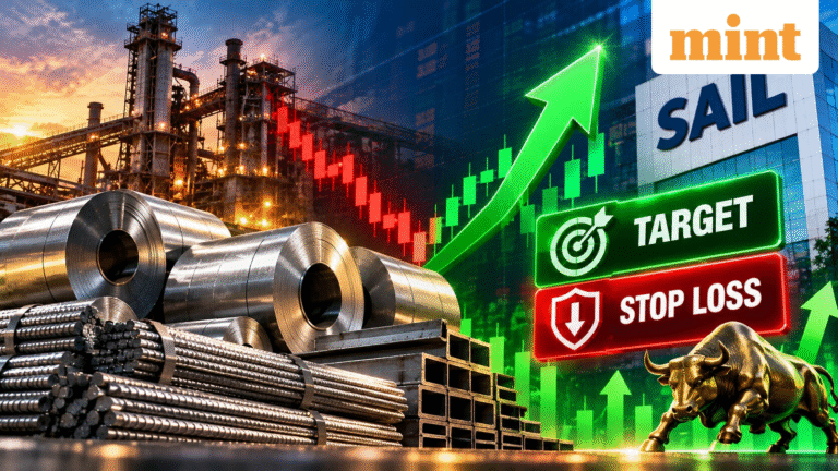 Steel Authority: SAIL shares rebound after falling for two sessions amid market rally | Target, stop loss for investors