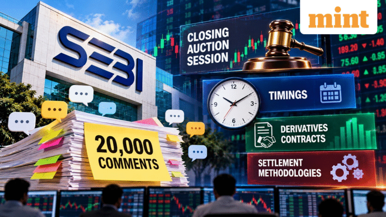 CAS update: Sebi gets 20k comments on Closing Auction Session, Timings, Derivates Contracts Settlement Methodologies