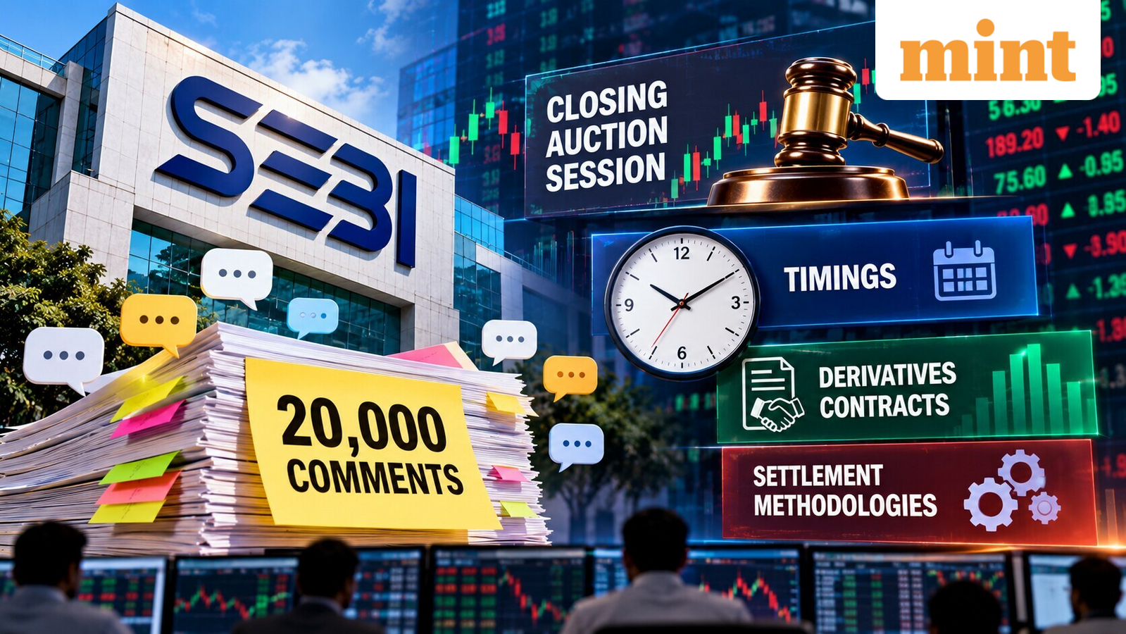 CAS update: Sebi gets 20k comments on Closing Auction Session, Timings, Derivates Contracts Settlement Methodologies