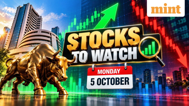 Top stocks to watch and why today: Ola, HDFC Bank, Nykaa, Infosys shares in focus on Monday, 5 Oct | Full list | Stock Market News