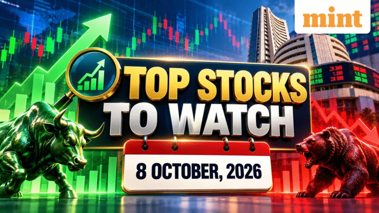 Top stocks to watch today: TCS, Tata Steel, Reliance, Sun Pharma shares in focus on Thursday, 8 October | Full list