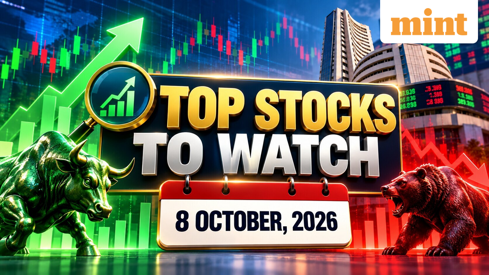 Top stocks to watch today: TCS, Tata Steel, Reliance, Sun Pharma shares in focus on Thursday, 8 October | Full list