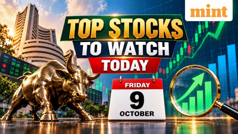 Top stocks to watch today: Infosys, TCS, Wipro, ITC, Power Grid shares in focus on Friday, 9 October | Full list