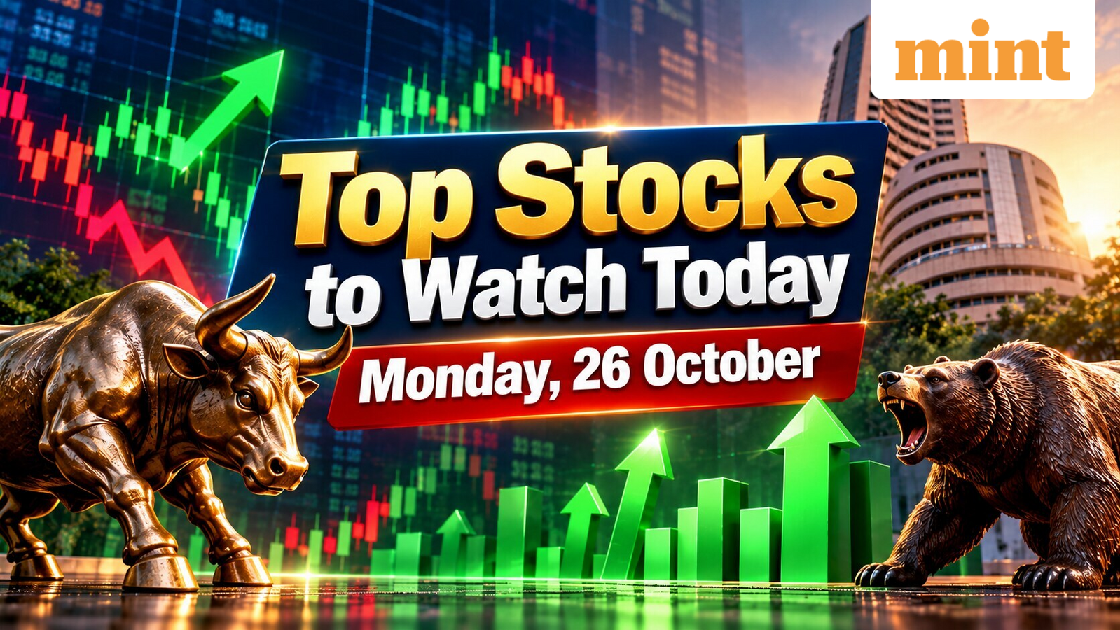 Top stocks to watch today: Paytm, Mankind Pharma, Infosys, BPCL shares in focus on Monday, 26 Oct | Full list