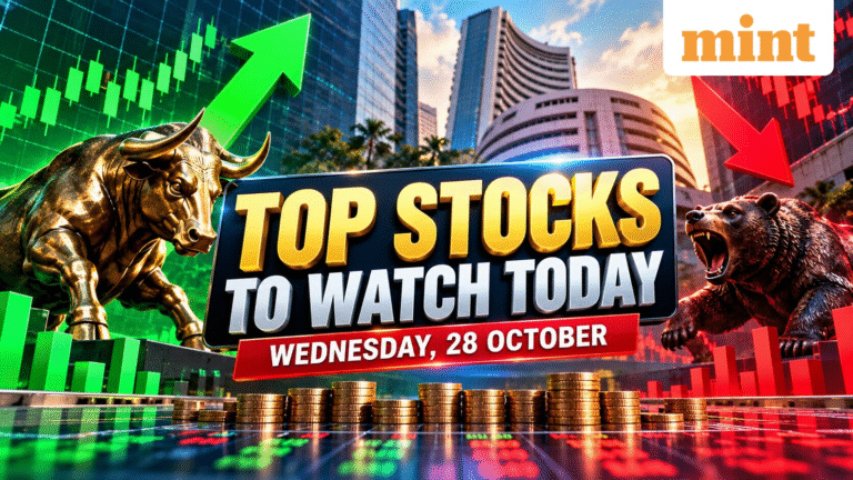 Top stocks to watch today: Jio Platforms, RIL, HUL, Adani Enterprises shares in focus on Wed, 28 Oct | Full list