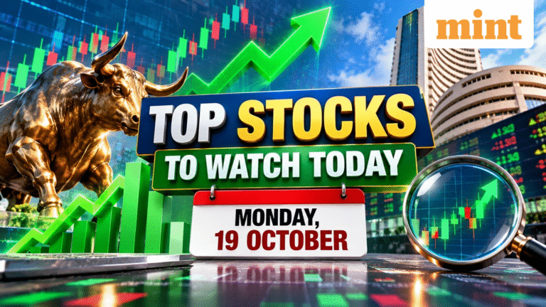 Top stocks to watch today: Hindustan Zinc, IREDA, HDFC Bank, Axis Bank shares in focus on Monday, 19 Oct | Full list