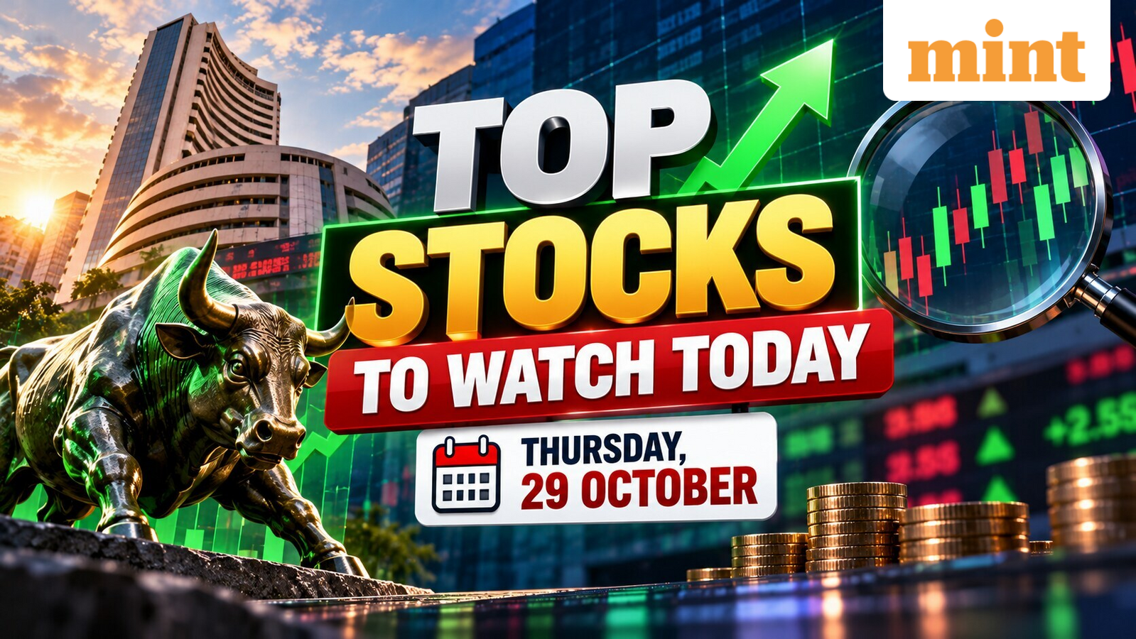 Top stocks to watch today: Jio Platforms, IndiGo, Coal India, Meesho shares in focus on Thursday, 29 Oct | Full list