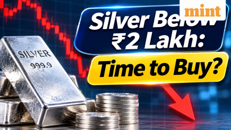 Silver price has broken below  ₹2 lakh for the first time since December 2025: Is this the right time to buy for returns?